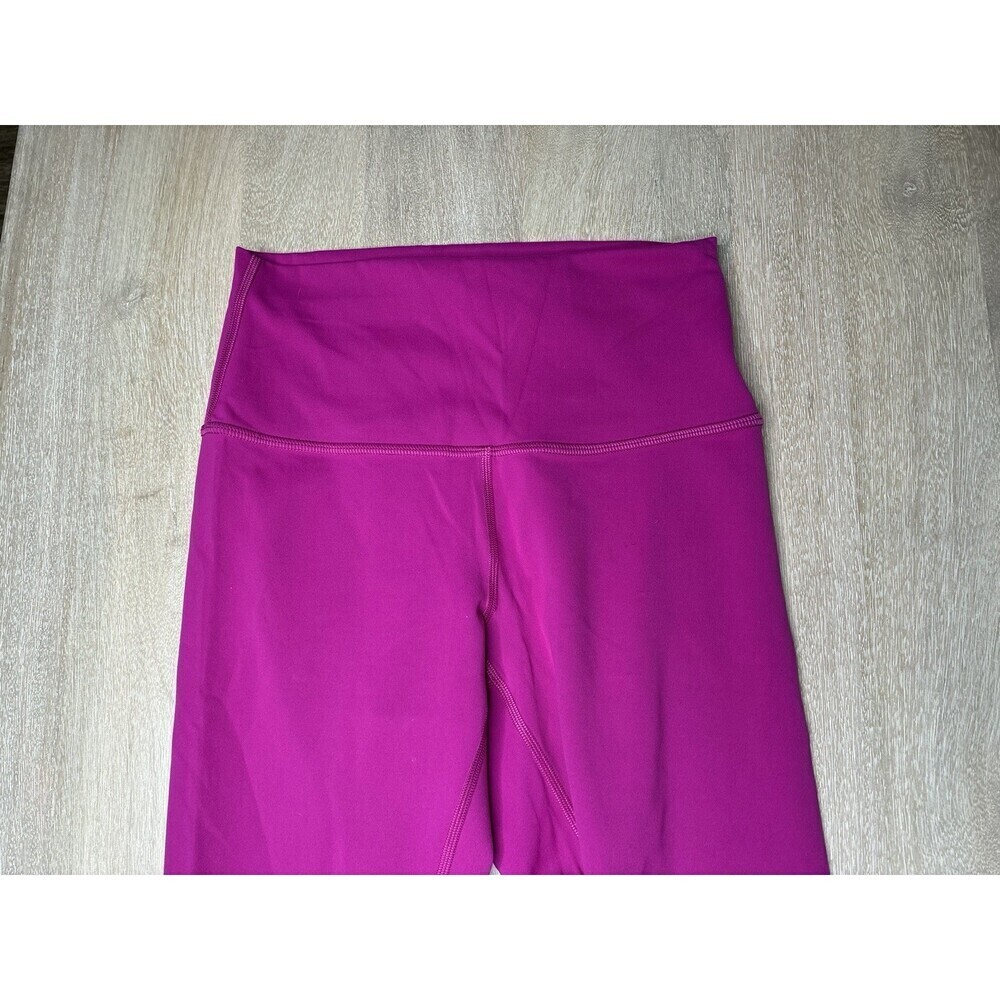 Lululemon Wunder Train High-Rise Tight 28" Ripened Raspberry Size 4 - Picture 4 of 8